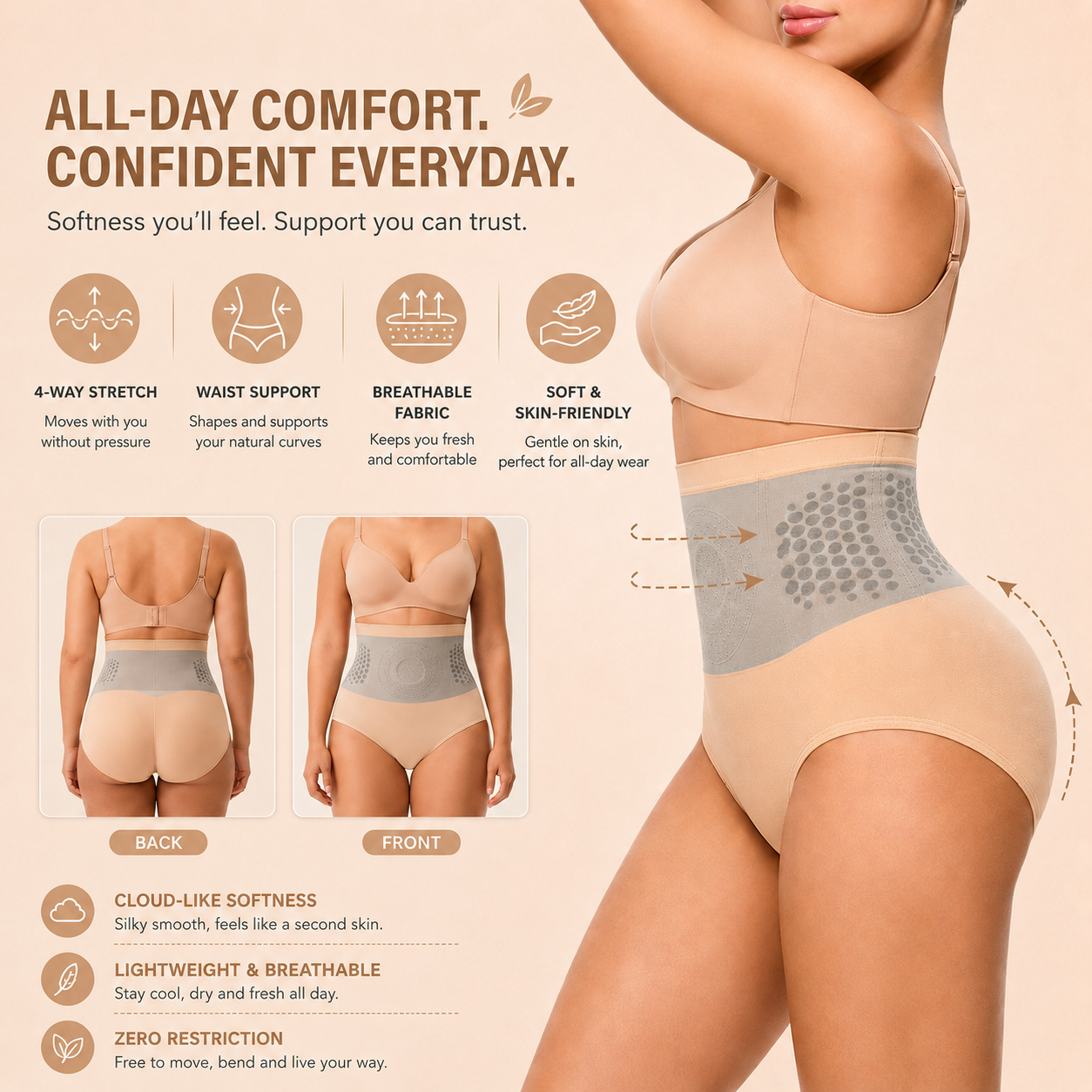 Bloom Seamless Waist Control Shaper