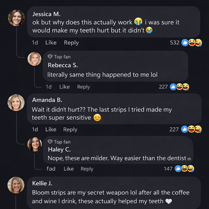 Bloom Teeth™ Whitening Strips