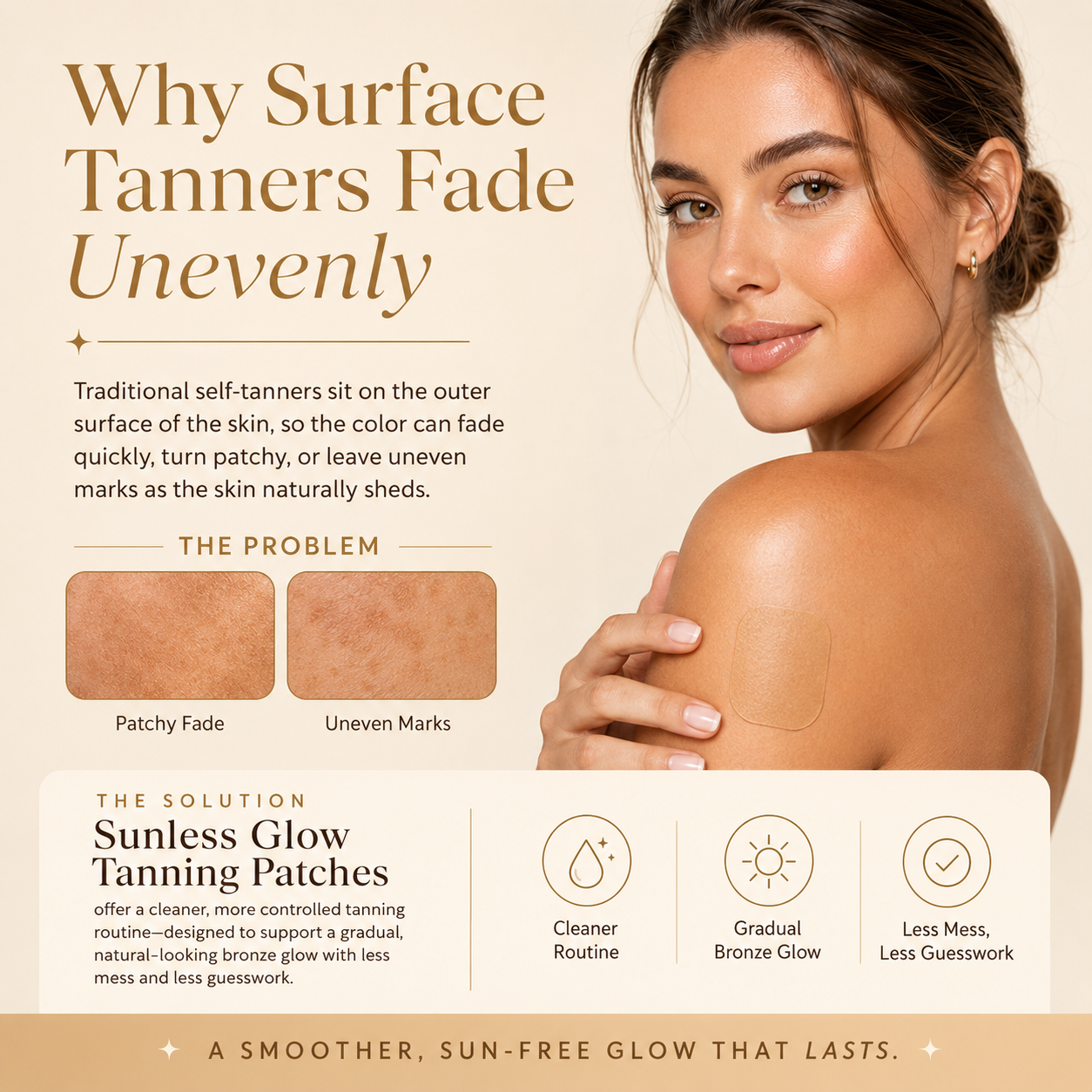 Sunless Glow Tanning Patches