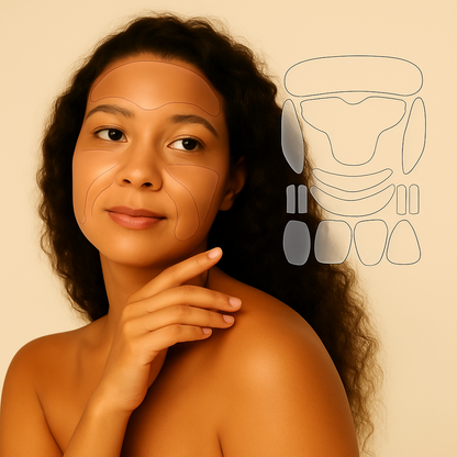 All-Face Wrinkle Smoothing Set – 16 pcs