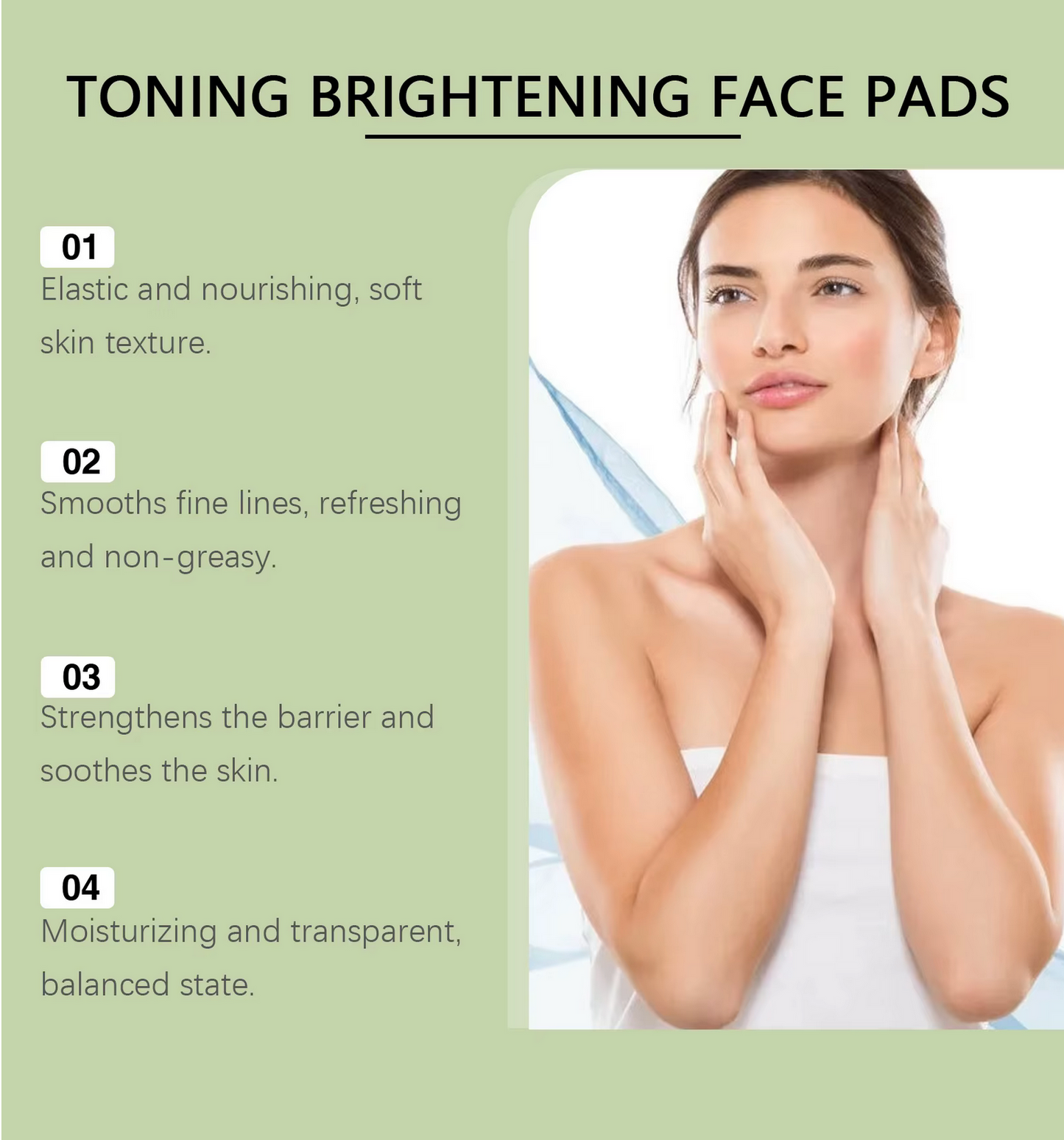 Korean Dark Tone Brightening Pads