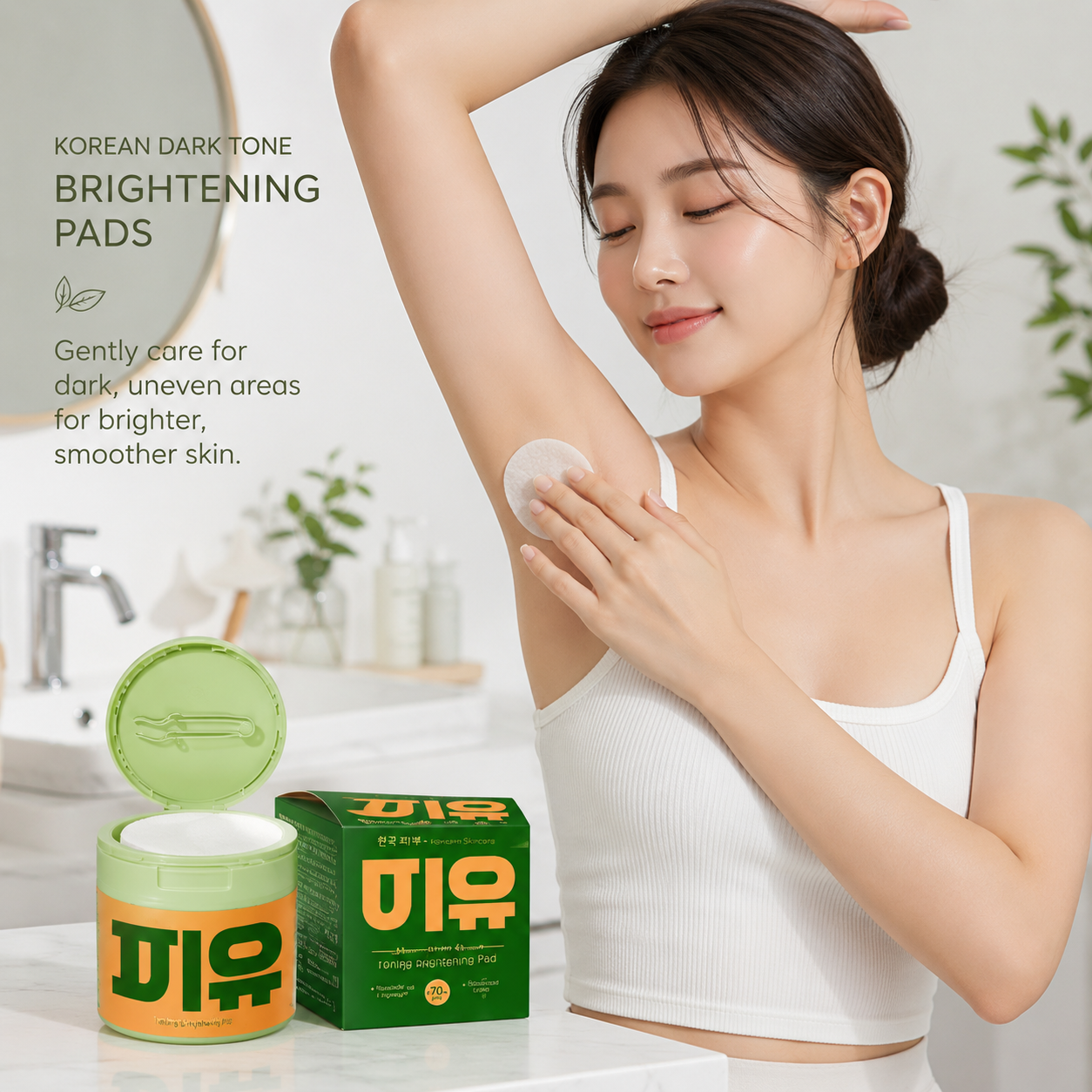 Korean Dark Tone Brightening Pads